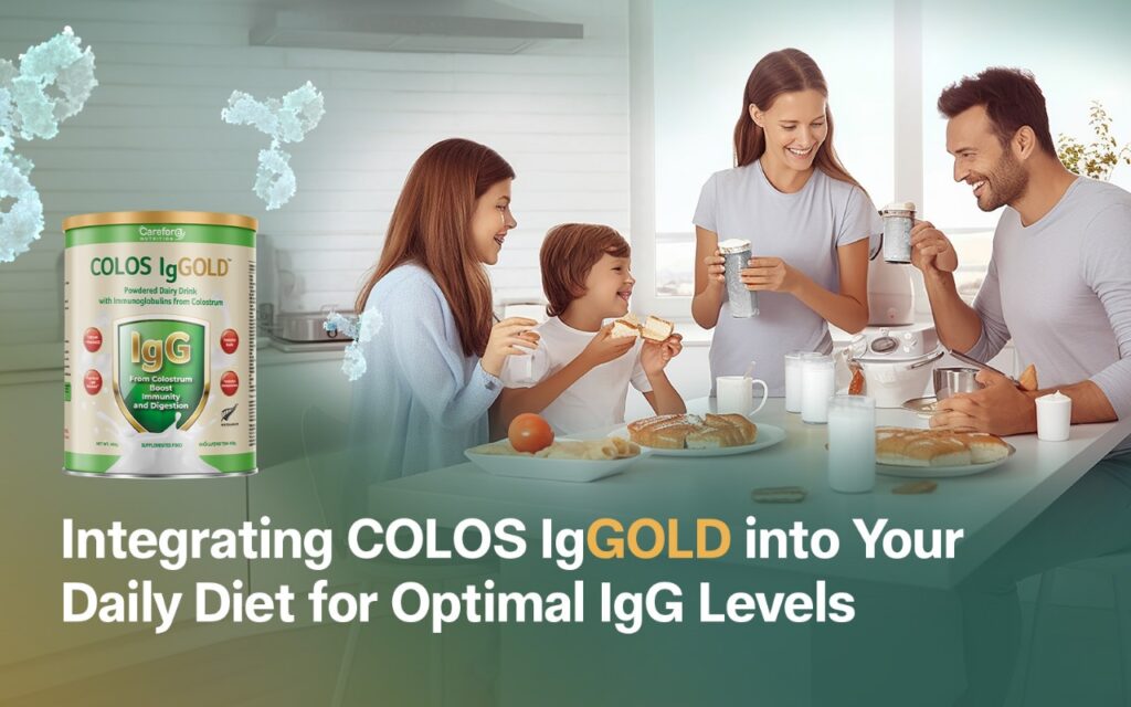 Integrating COLOS IgGOLD into Your Daily Diet for Optimal IgG Levels