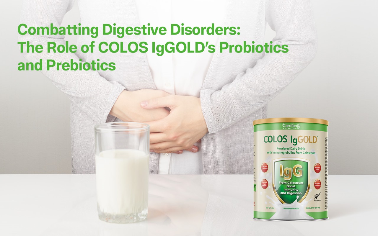 Combatting Digestive Disorders The Role of ColosIgGold’s Probiotics and Prebiotics