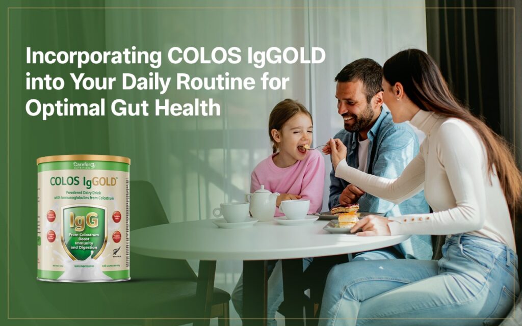 Incorporating Colos IgGold into Your Daily Routine for Optimal Gut Health